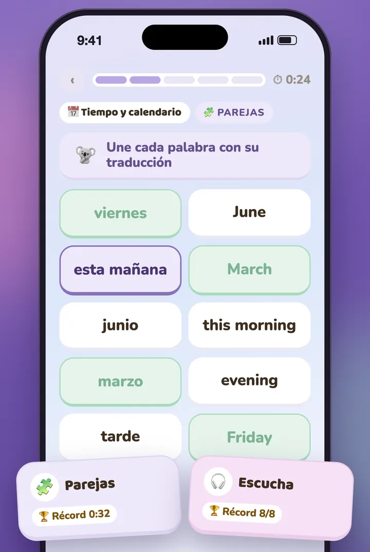 El juego de parejas, con sus récords