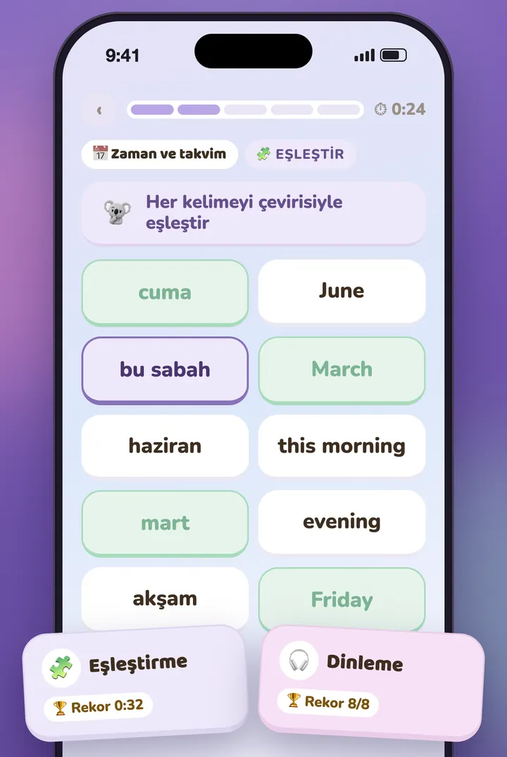 Eşleştirme oyunu ve rekorları